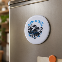 Round Fridge Magnet
