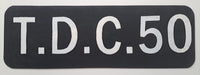 Handmade N.P License Plate
