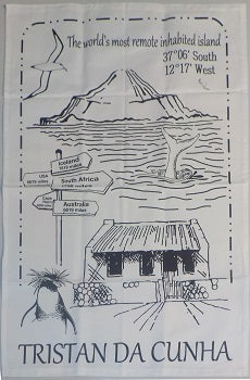 Thatched House Tea Towel