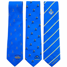 Polyester Ties - Island Crest, Penguin & Golf Club