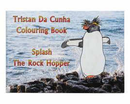 Splash The Rockhopper Colouring Book