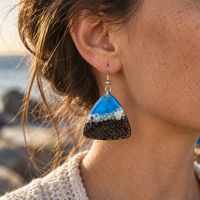 Tristan Treasures - Epoxy Earrings