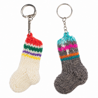 Love Socks Keyrings