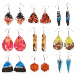 Tristan Treasures - Epoxy Earrings