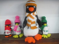 Hand Knitted locally made 'Novelty' Penguins