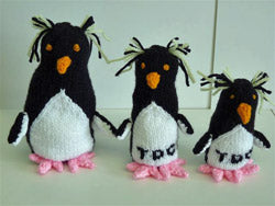 Hand-knitted Original Penguin