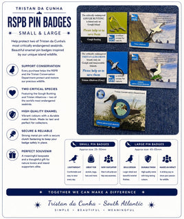 Small RSPB Pin Badges