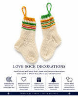 Love Socks Christmas Tree Decoration