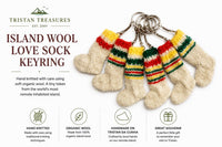 Love Socks Key Rings