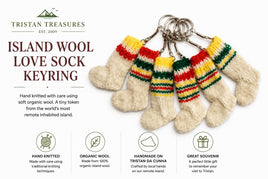 Love Socks Key Rings
