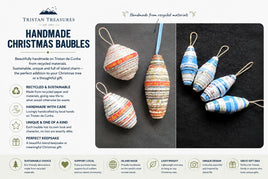 Christmas Baubles - 6cm x 2cm