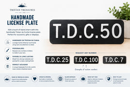 Handmade N.P License Plate